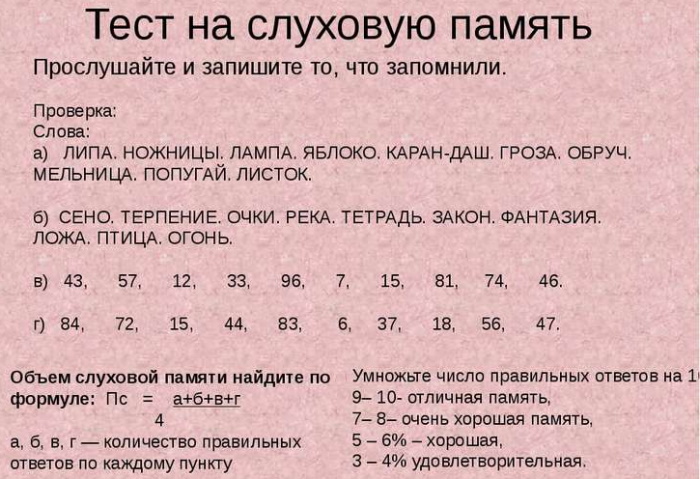 Рабочая память в психологии. Что это такое, примеры, что из себя представляет, как долго